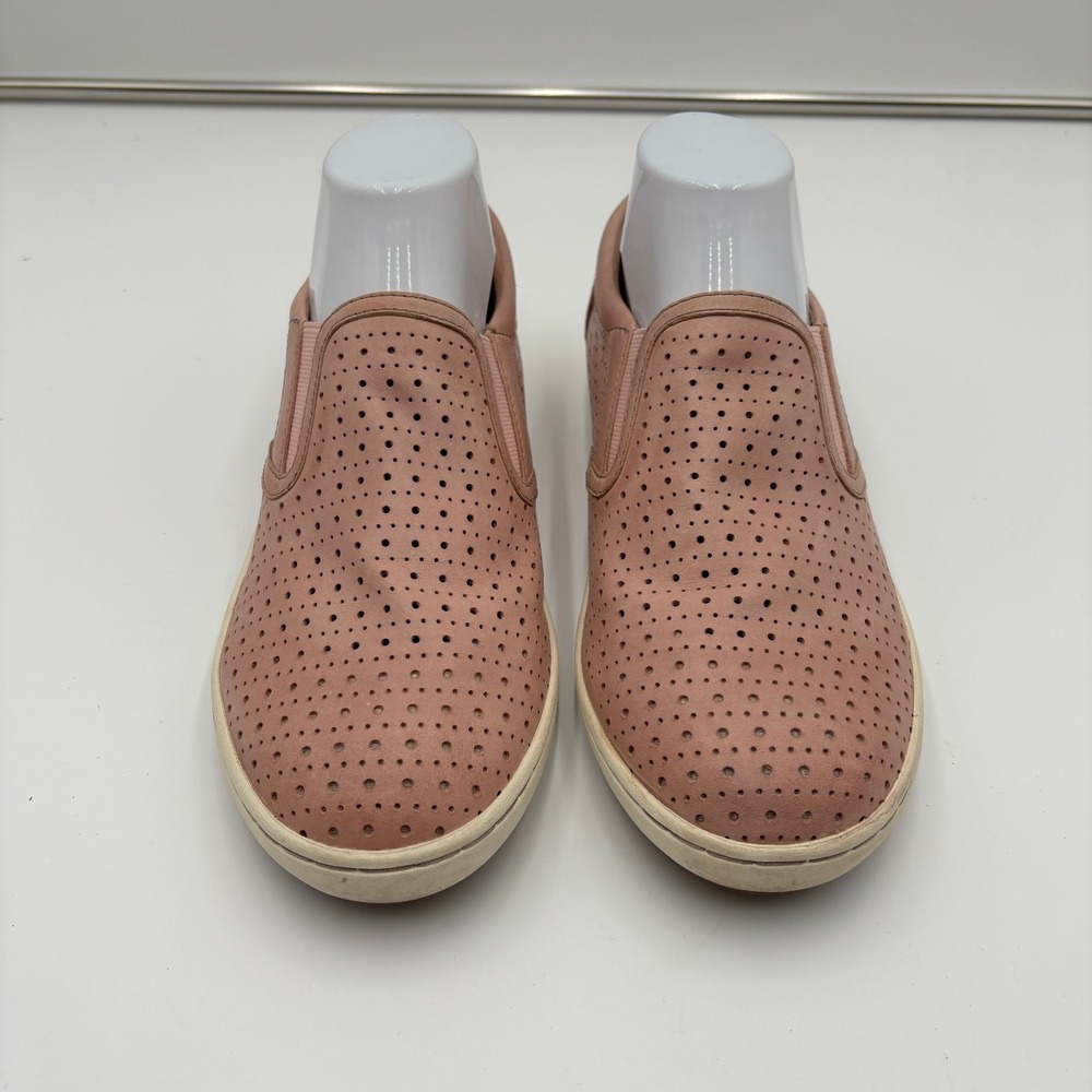 Taos Footwear Pink Perforated Slip-On Sneakers - Picture 4 of 8